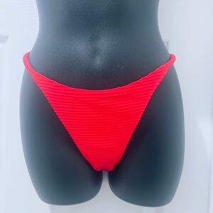 New without tag Vix Paula Hermanny Women's Red Bikini size medium M